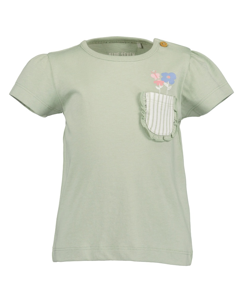 Blue Seven | T-shirt Girls Light Green