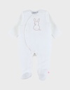 Noukies | Pyjama Rosie Velours Wit