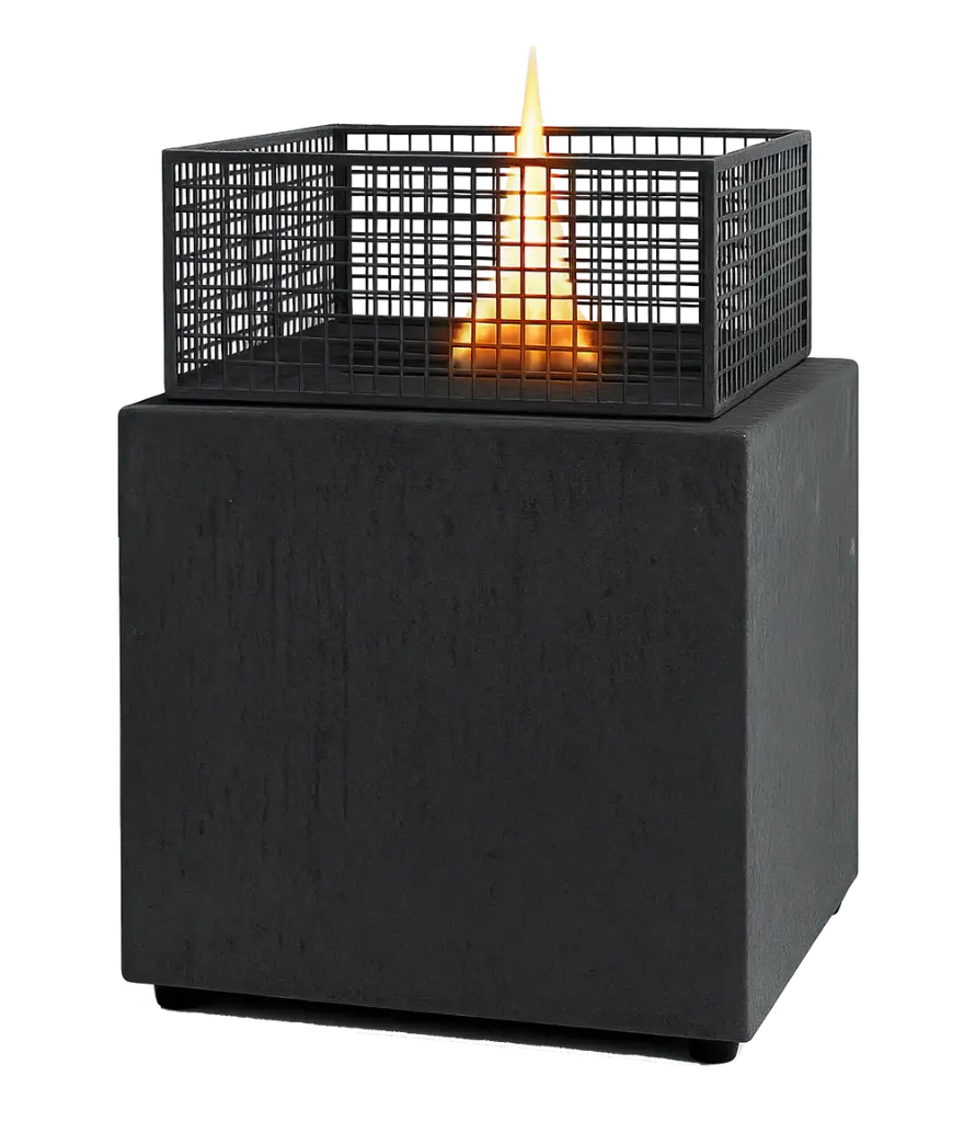 Tenderflame | Terrasverwarmer Vulcan Agni 40 Zwart