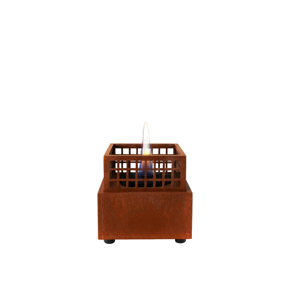 Tenderflame | Tafelhaard Vulcan Agni 16 Cortenstaal