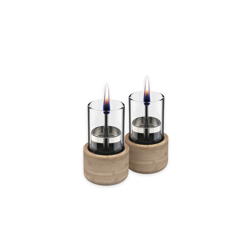 Tenderflame | Kaars Candle 70 Bamboe 2-pack
