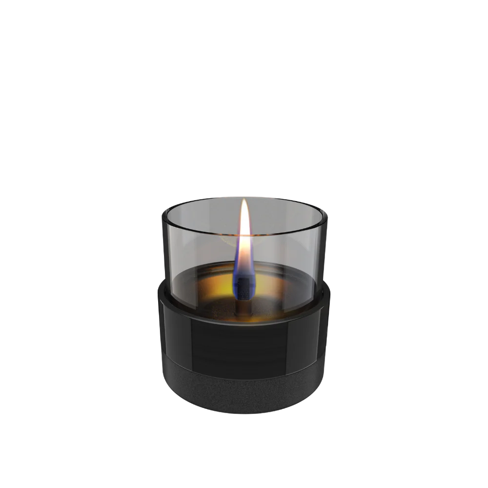 Tenderflame | Kaars Rosie 10 Keramiek Zwart 