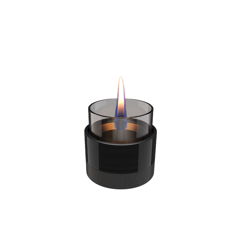 Tenderflame | Kaars Rosie 8 Keramiek Zwart 