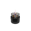 Tenderflame | Kaars Rosie 8 Keramiek Zwart 