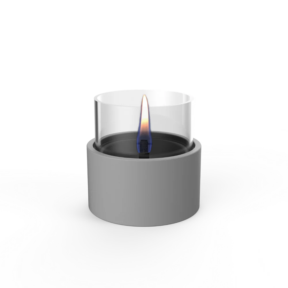 Tenderflame | Kaars Breeze 10 Keramiek Grijs