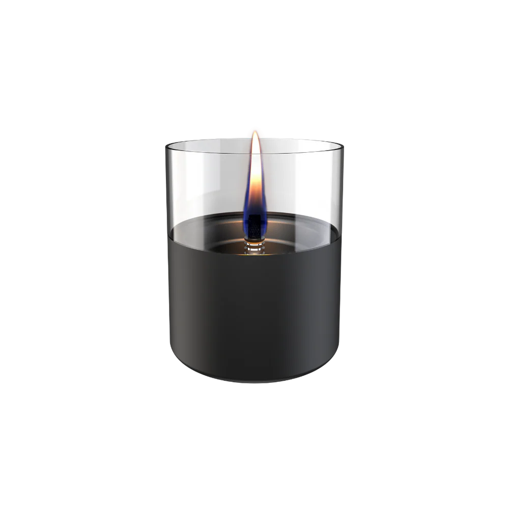 Tenderflame | Kaars Lilly 10 Glas Zwart
