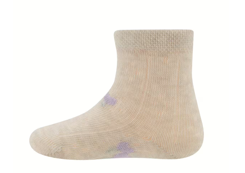 Ewers | Kousen Bloemen Beige