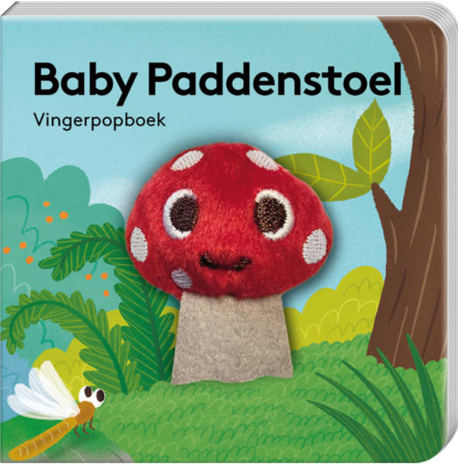 Image Books | Boek Vingerpopboekje Baby Paddenstoel 