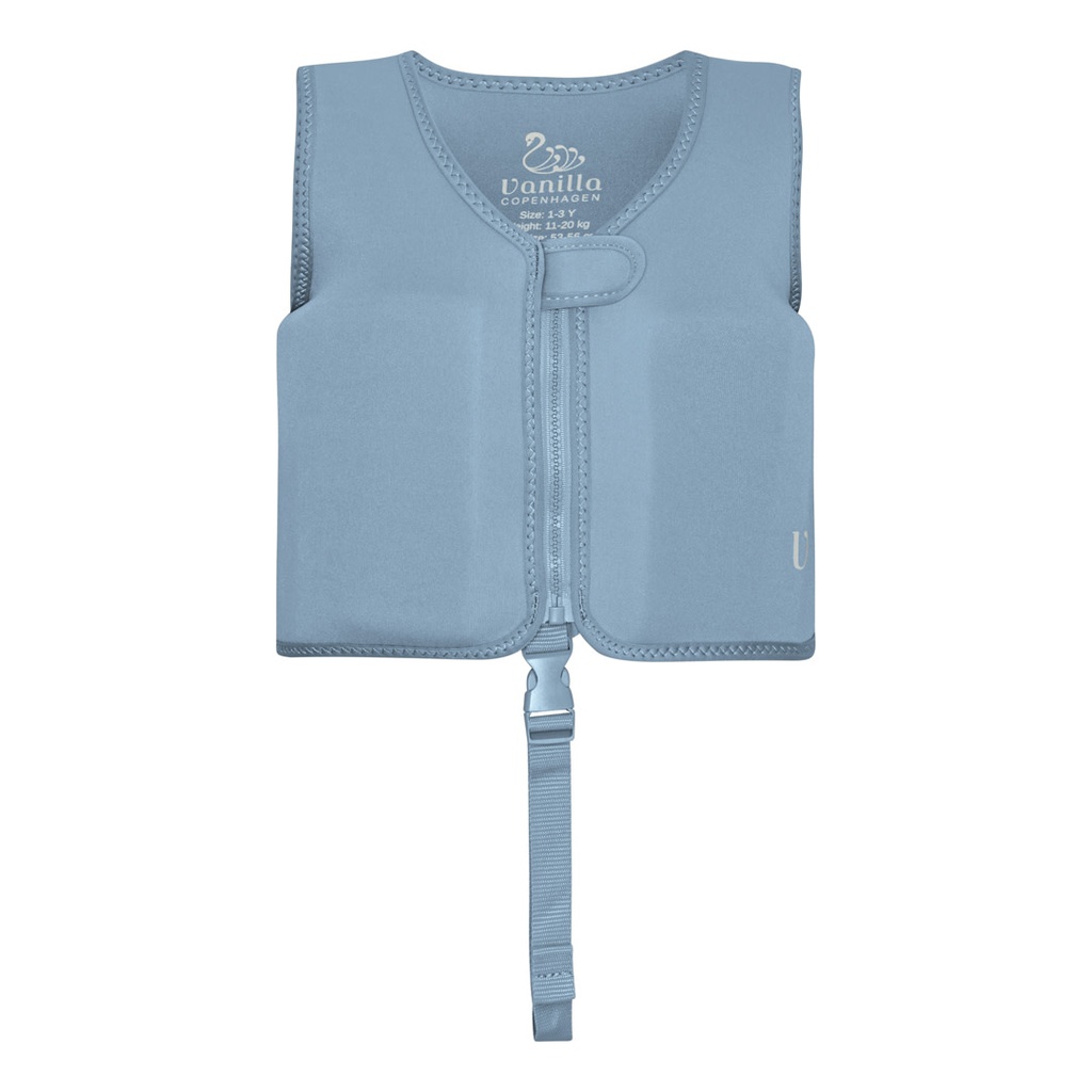 Vanilla Copenhagen | Zwemvest Neoprene Blue Shadow Blauw 1-3Y 11-20kg 