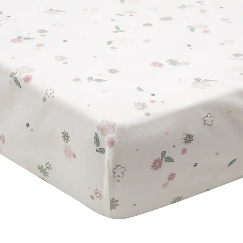 Witlof for Kids | Hoeslaken Bed Vintage Flowers 60x120cm