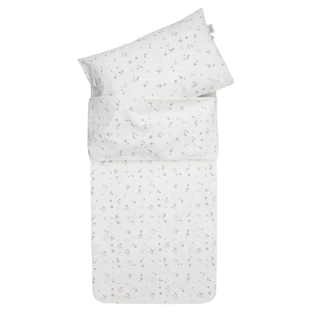 Witlof for Kids | Donsovertrek Vintage Flowers Tuck-Inn 100x135cm