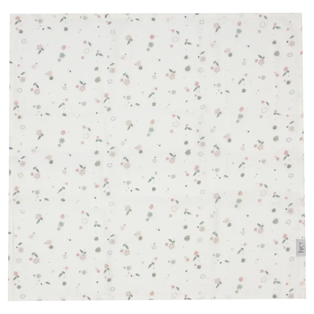 Witlof for Kids | Tetra Doek Vintage Flowers 65x65cm