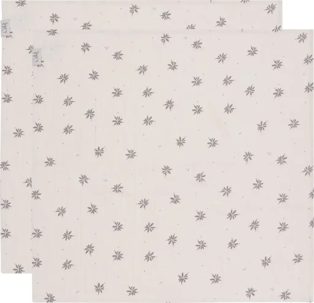 Witlof for Kids | Tetra Doek Little Charm 65x65cm 2-pack