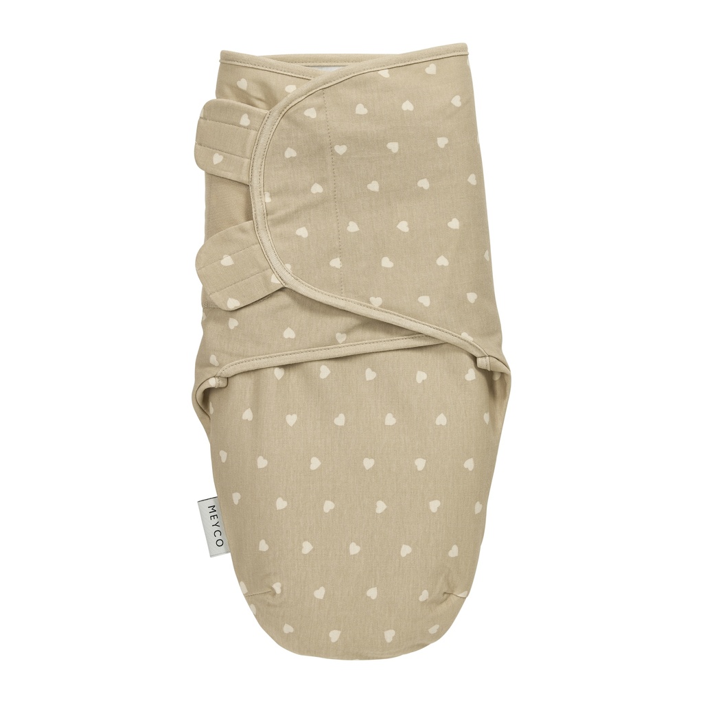 Meyco | Inbakeren Sweet Heart Sand/Soft Sand 0-3m
