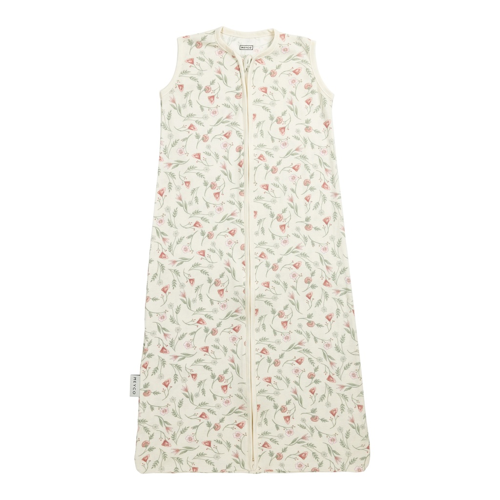 Meyco | Slaapzak Interlock Jersey Flower Multicolour 90cm