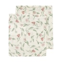 Meyco | Washandjes Pre-washed Hydrofiel Flower Multicolour 20x17cm 2-pack 