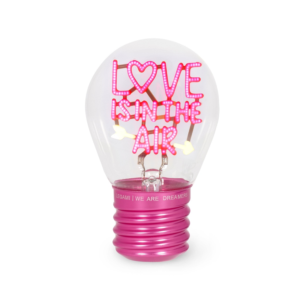 Legami | Lamp "Love is in the air" Tafellamp Gloeilamp