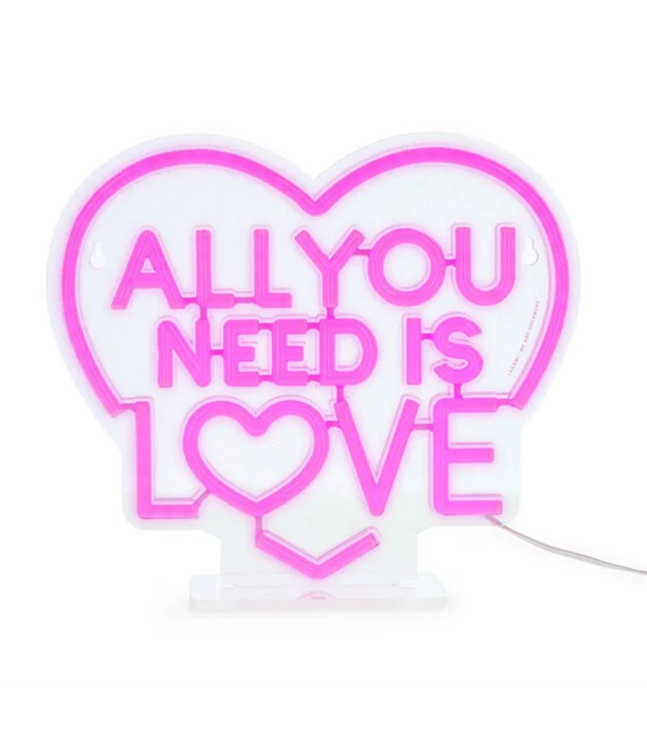 Legami | Lamp Neon Licht All You Need Is Love