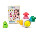 Lalaboom | Educatief Speelgoed Mini Kubus met Kralen 9pcs