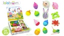 Lalaboom | Educatief Speelgoed Boerderij Cadeaudoos 25pcs