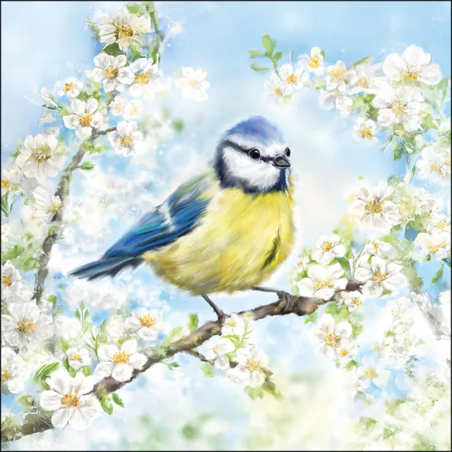 Ambiente | Servetten Blossom Time 3-laags 33x33cm 20-pack
