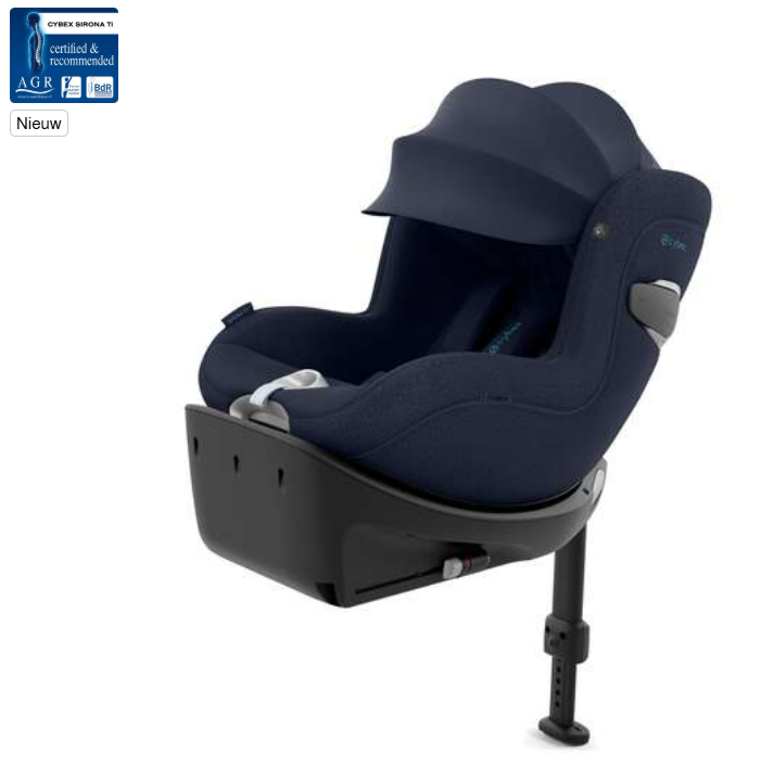 Cybex | Autostoel Sirona Ti Plus Nautical Blue Gr 0/1