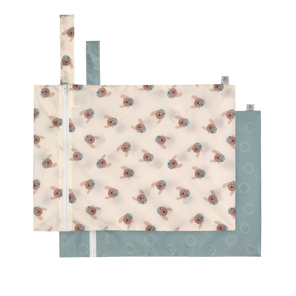 Laessig | Opberger Tiny Team Dog Wet Bag Opbergzak Waterdicht 2-pack