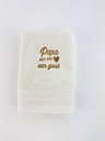 Minimou | Handdoek "Papa met een hart van goud"