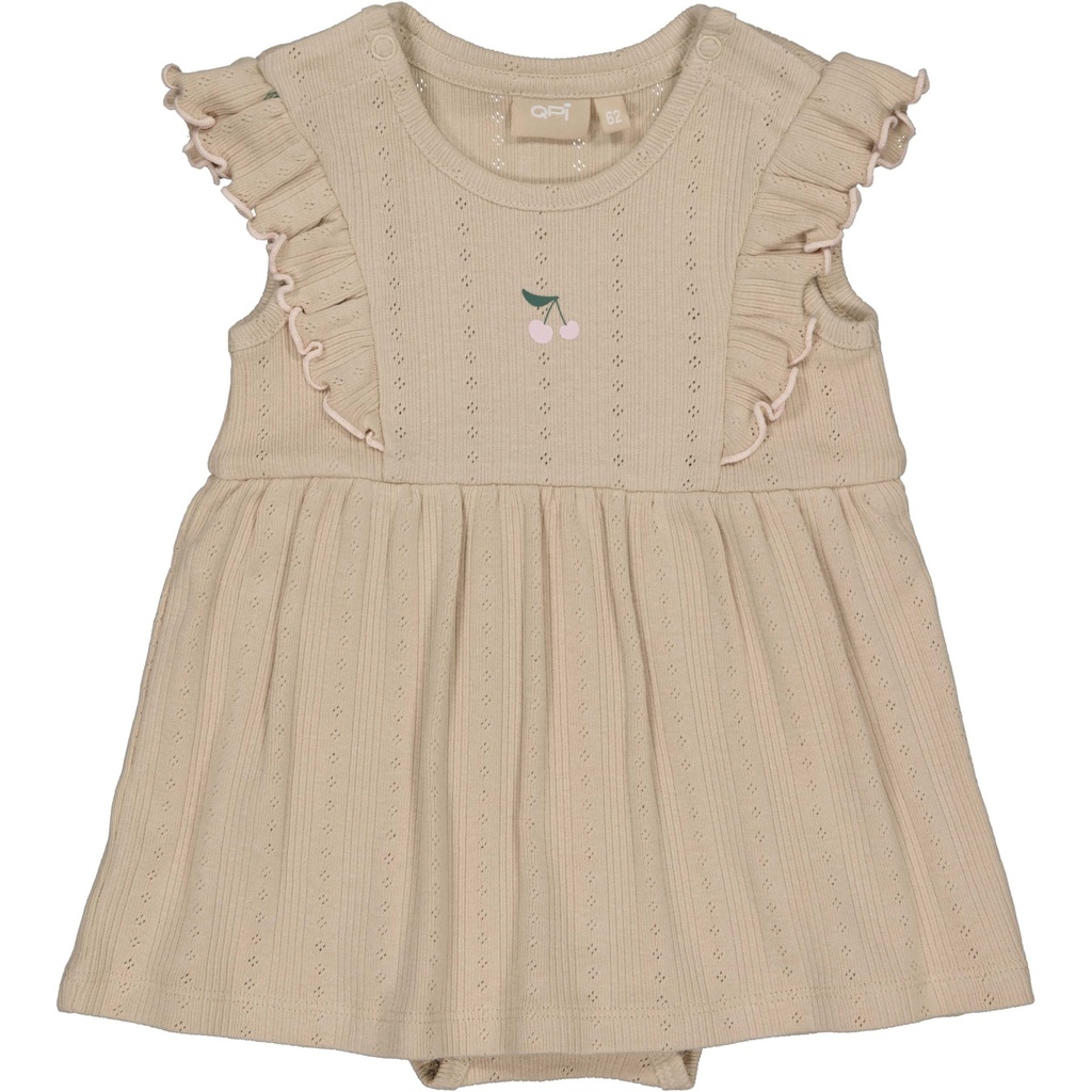 QPI | Jurk Girls Lee Taupe