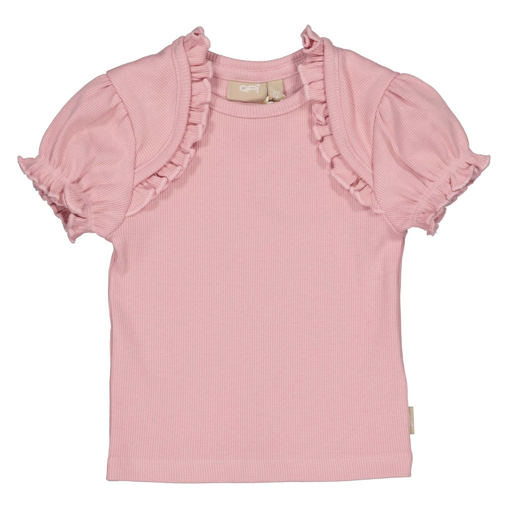 QPI | T-shirt Girls Lena Old Pink