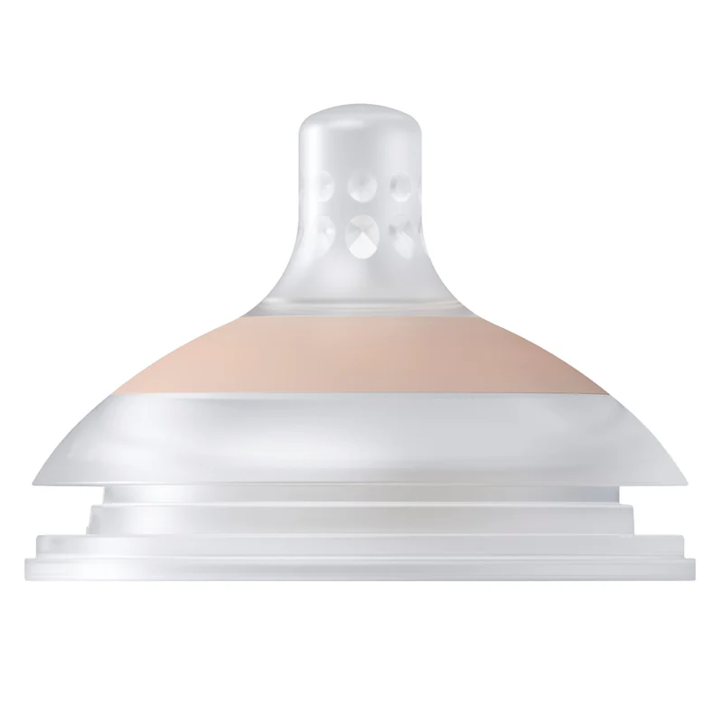 Difrax | Zuigspeen Mammafeel Flessenspeen Crosscut +6M Dikke voeding 