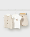 Mayoral | Outfit Boys Layette Wheat 3-delig