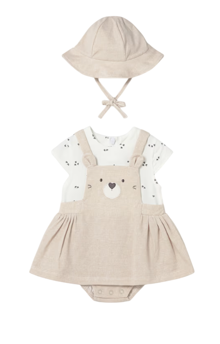 Mayoral | Outfit Girls Layette Wheat 2-delig