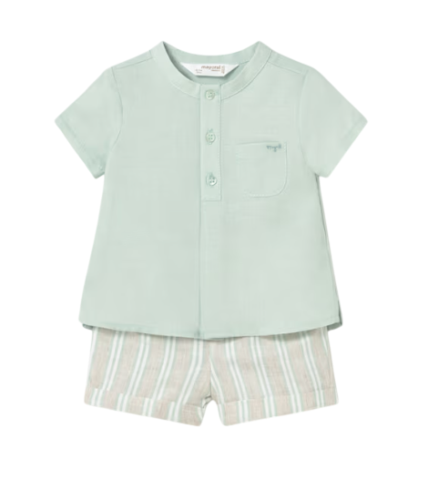 Mayoral | Outfit Boys Layette Aqua 2-delig