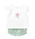 Mayoral | Outfit Girls Layette Aqua 2-delig