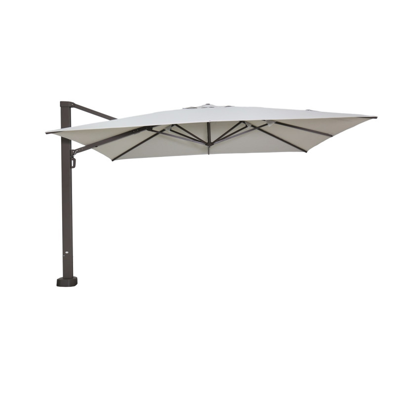 Tierra | Parasol Duralarge Parasol Chocolat 400x400cm 