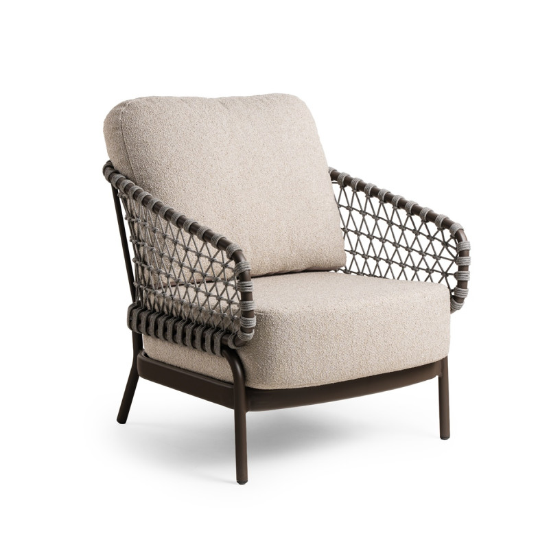 Tierra | Lounge Stoel Juno Chair Chocolat 