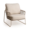 Tierra | Lounge Stoel Champagne 
