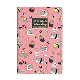 Legami | Notitieboek Sushi Cat Quaderno 148x210mm