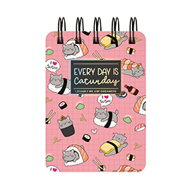 Legami | Notitieboek Sushi Cat Spiral-bound