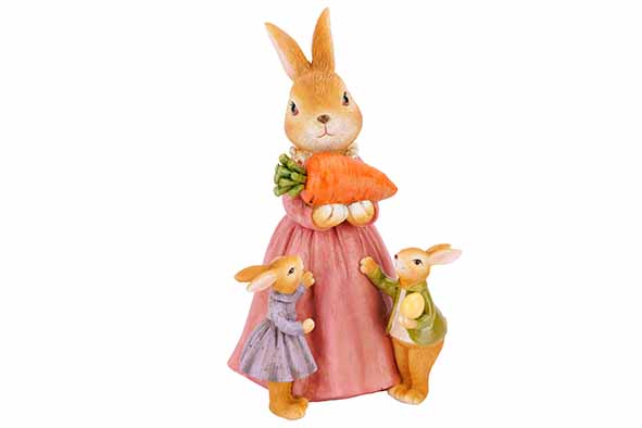 Cosy & Trendy | Beeld Konijn Family Ø12x19cm