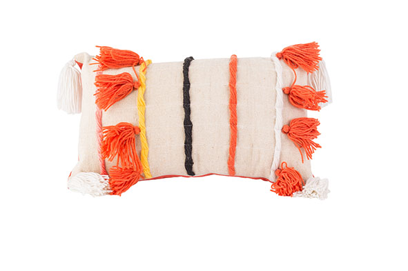 Cosy & Trendy | Sierkussen Flosh Orange 50x7,5x30cm