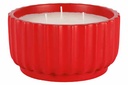 Cosy & Trendy | Kaars 3 Wicks Geurkaars Rood Ø14x7,5cm
