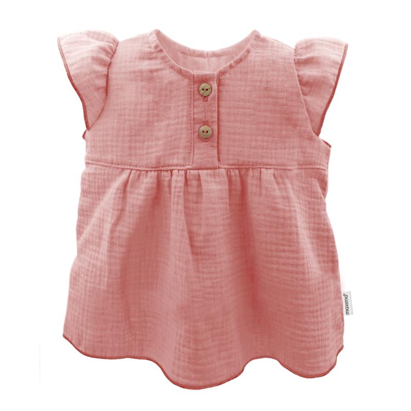 Maximo | T-shirt Girls Muslin Altrosa 