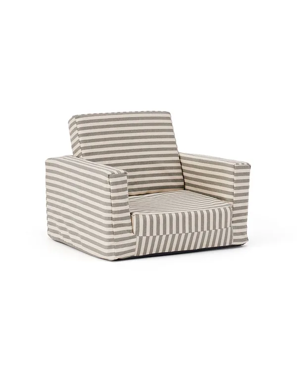 Kids Concept | Kinderzetel Opklapbaar Gestreept 44x42x38cm