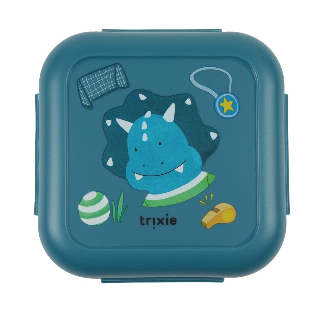 Trixie | Bewaarpotje Mr. Triceratops Ballplayer Snackbox 13x13x7cm