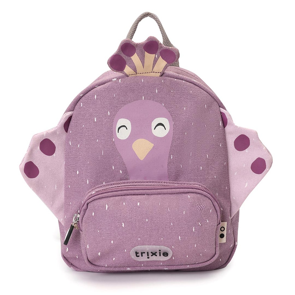 Trixie | Rugzak Mrs Peacock Paars 7,5l 31x23x13cm