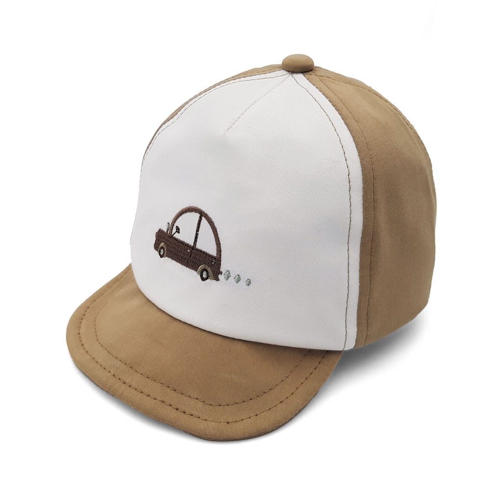 Maximo | Pet Car Embroidery Velcro Sluiting Wollweiß/Nomad 