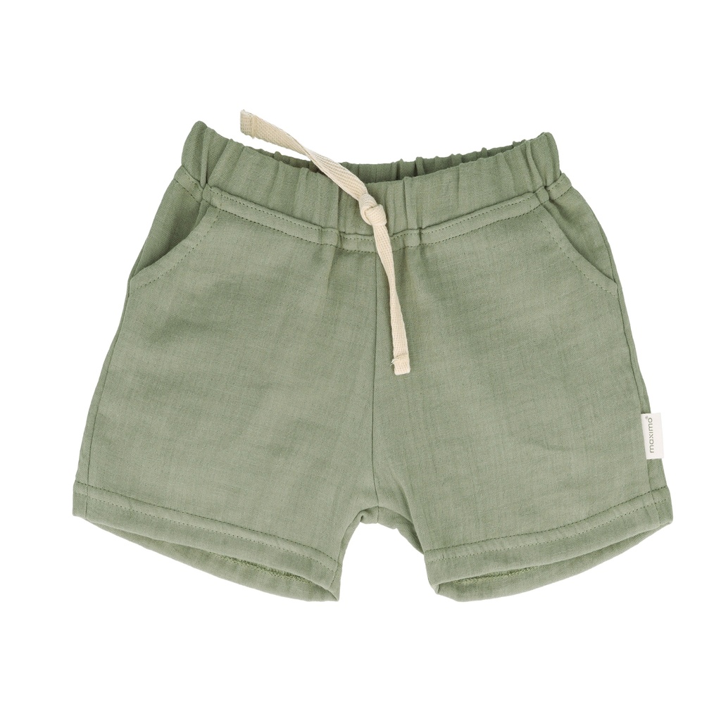 Maximo | Short Boy Muslin Frostgrün 