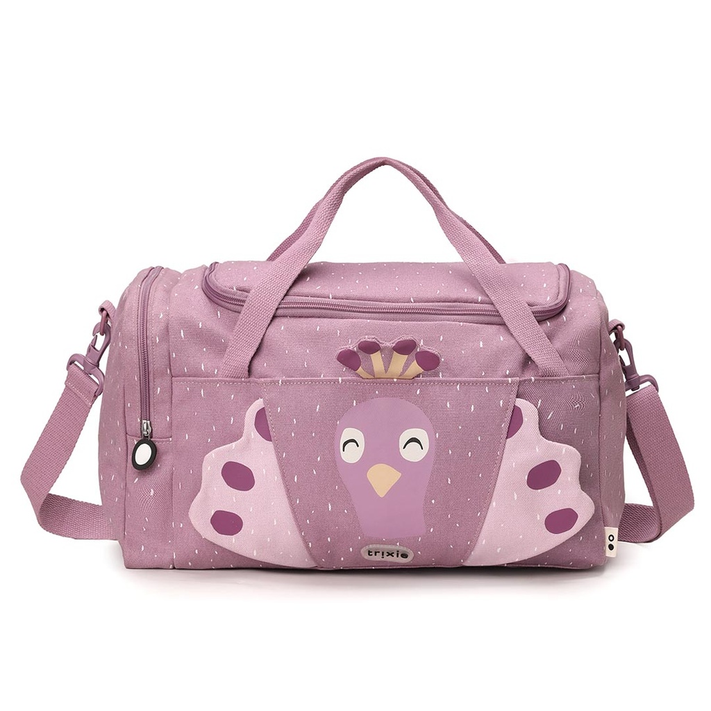 Trixie | Sporttas Mrs Peacock Paars 42x20x24cm